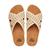  Reef Womens Cushion Woven Bloom Sandals - Top